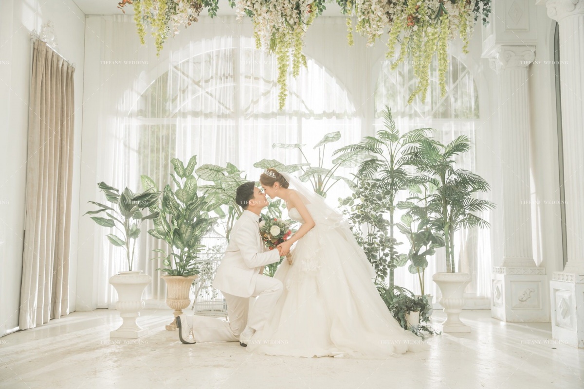 植物園感的婚紗攝影 來一場 Botanical Wedding