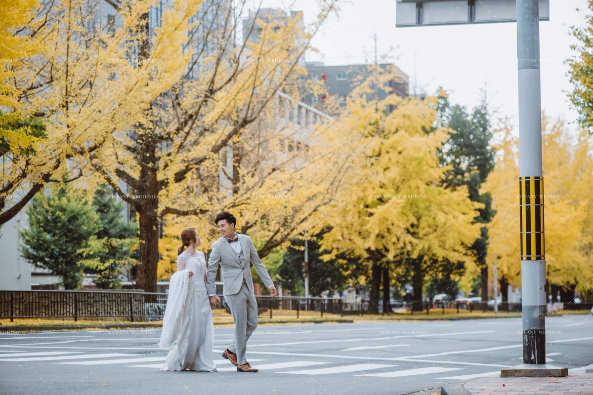 海外婚紗照攝影 日本景點 街景婚紗 疫情 台中婚紗帝芬妮婚紗