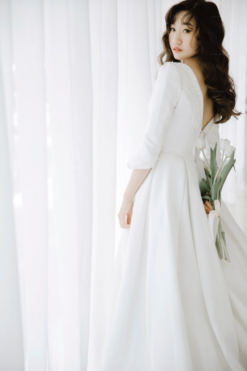 台中婚紗推薦 帝芬妮精品婚紗 禮服 婚紗照 森林自然 時尚 韓式婚紗 美式婚紗